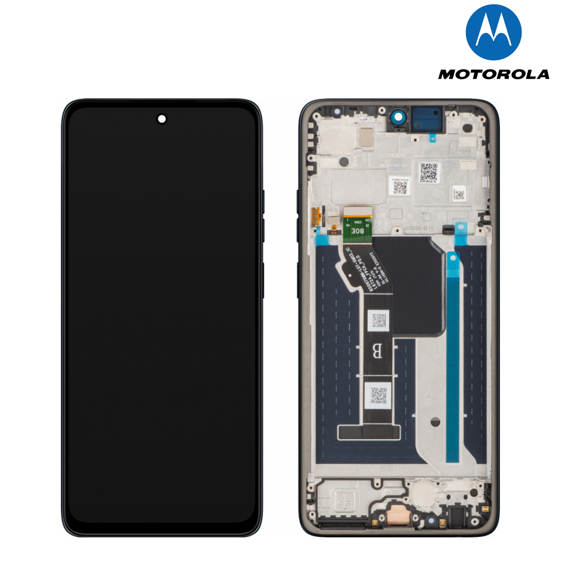 Motorola Edge 50 Fusion, Hot Pink Service Pack LCD